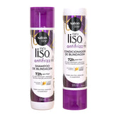 Kit Shampoo e Condicionador Meu Liso Antifrizz