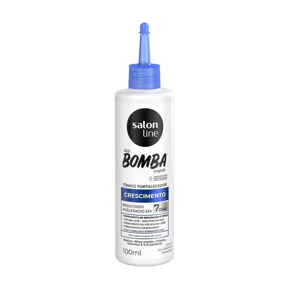 Tônico Fortalecedor SOS Bomba Crescimento Acelerado Salon Line 100ml