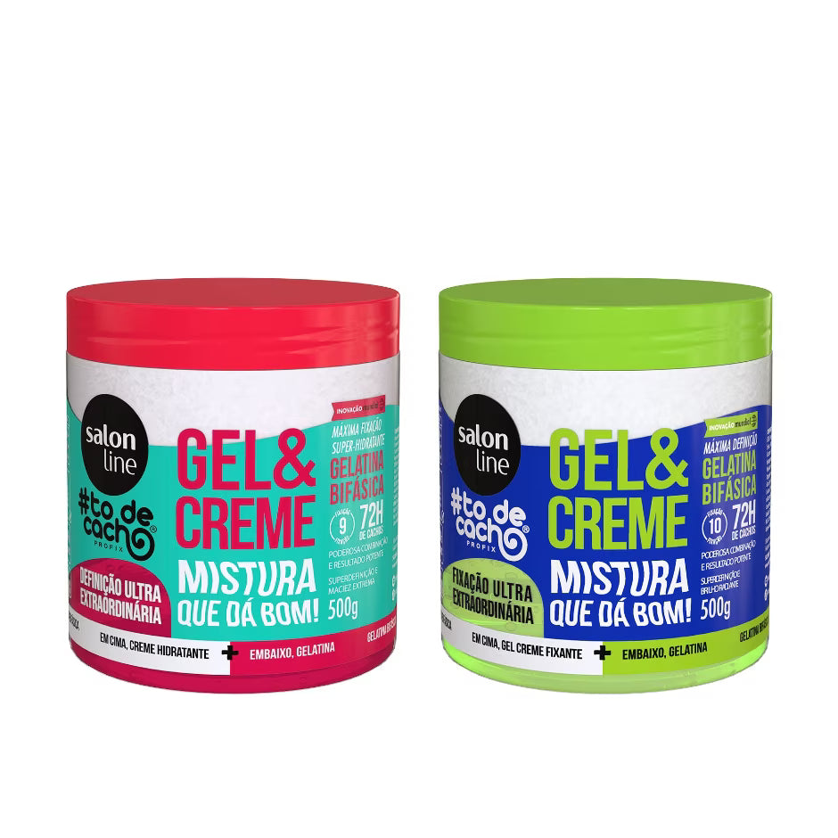 Kit Definição e Fixação Ultra Extraordinária com Gel&Creme