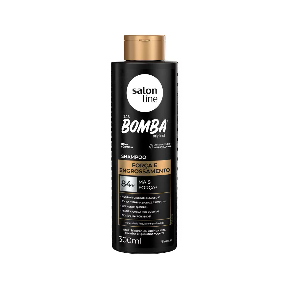 Shampoo SOS Bomba Força e Engrossamento 300ml