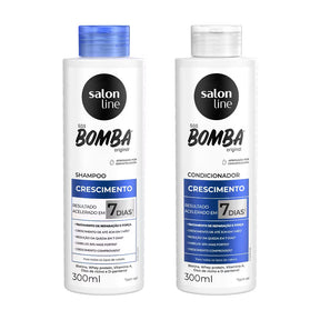 Kit Shampoo + Condicionador SOS Bomba Original Salon Line